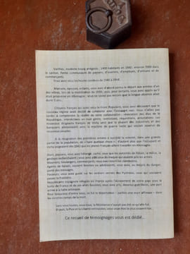 Les heures sombres de l'Occupation (1940-1945) à Varilhes et son canton
. NADOUCE Olivier
