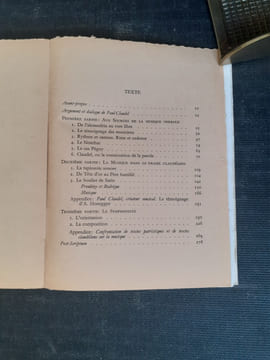 Paul Claudel, poète-musicien - Précédé d'un argument et d'un dialogue de Paul Claudel
. SAMSON Joseph