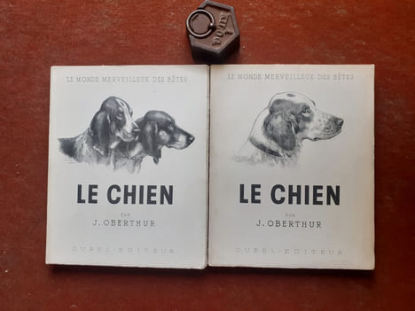 Le chien. Ses origines - Son évolution. Tomes 1 et 2
. OBERTHUR Joseph