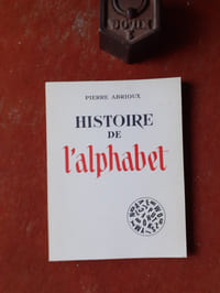 Histoire de l'alphabet
