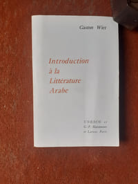Introduction à la Littérature Arabe