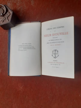 L'Elite des contes du Sieur d'Ouville. Réimprimée sur l'édition de Rouen 1680 - Tome 1
. D'OUVILLE - BRUNET G.