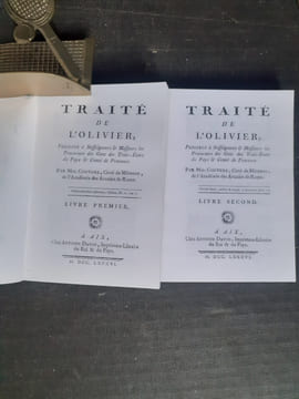 Traité de l'Olivier, présenté à Nos seigneurs et Messieurs les Procureurs des Gens des Trois-Etats du Pays et Comté de Provence. Livre 1er - Livre ...