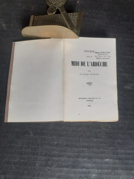 Voyage dans le midi de l'Ardèche
. FRANCUS Docteur (MAZON Charles-Albin)