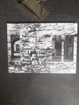 Extraits de ville, Sedan
. RAGUET Estel