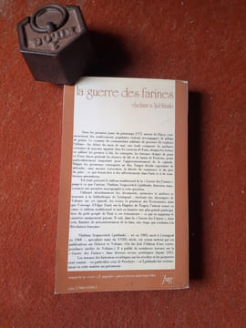La Guerre des Farines. Contribution à l'histoire de la lutte des classes en France, à la veille de la Révolution
. LJUBLINSKI Vladimir Sergueevitch