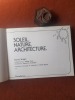 Soleil, nature, architecture
. WRIGHT David
