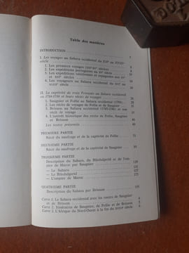 Trois Français au Sahara Occidental (1784-1786)
. BARBIER Maurice (introduction, choix de textes et notes par)