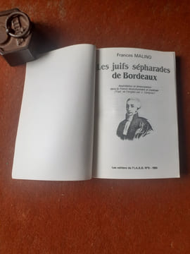 Les Juifs sépharades de Bordeaux - Assimilation et émancipation dans la France révolutionnaire et impériale
. MALINO Frances