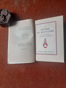 Le Souper de Beaucaire
. BONAPARTE Napoléon (Capitaine)