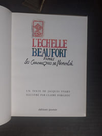 L'Echelle de Beaufort d'après les Chroniques de Nam et Loé