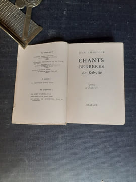 Chants berbères de Kabylie
. AMROUCHE Jean
