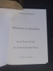 Mémoires et anecdotes de Clément Charoux (1887-1959) - Jean Cloux et la Vie. Les Carnets de Jean Cloux
. CHAROUX Clément
