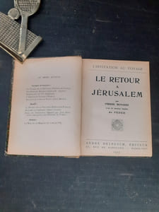 Le retour à Jérusalem