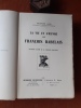 La vie et l'oeuvre de François Rabelais
. LOTE Georges
