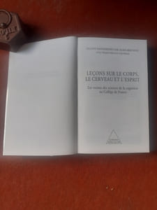 Leçons sur le corps, le cerveau et l'esprit - Les racines des sciences de la cognition au Collège de France