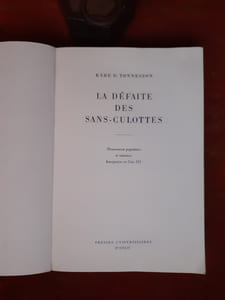 La Défaite des Sans-Culottes - Mouvement populaire et réaction bourgeoise en l'An III