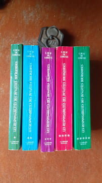 Les Responsabilités des dynasties bourgeoises - Tomes 1,2,3,4,5
. BEAU de LOMENIE Emmanuel