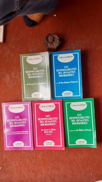 Les Responsabilités des dynasties bourgeoises - Tomes 1,2,3,4,5
. BEAU de LOMENIE Emmanuel