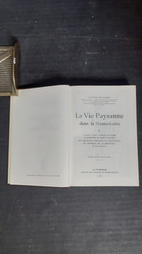 La vie paysanne dans la Haute-Loire. I - III
. ROUCHON Ulysse