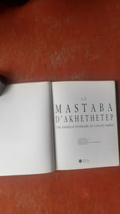 Le Mastaba d'Akhethétep - Une chapelle funéraire de l'Ancien Régime