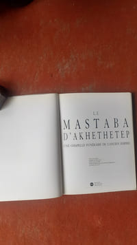 Le Mastaba d'Akhethétep - Une chapelle funéraire de l'Ancien Régime
