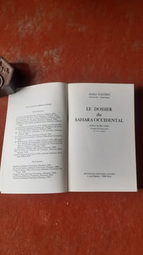 Le dossier du Sahara Occidental
. GAUDIO Attilio