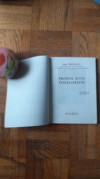 Propos d'un folkloriste
. DROUILLET Jean
