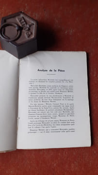 Mon Oncle Benjamin - Pièce en un acte et en vers d'après le roman de Claude Tillier
. DROUILLET Jean