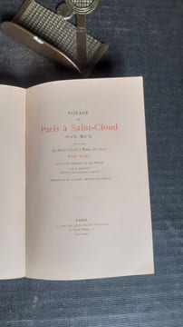 Voyage de Paris à Saint-Cloud par mer et retour de Saint-Cloud à Paris par terre
. NEEL Louis-Balthazar