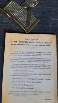Petit Glossaire Créole Réunionnais. Curieux, pittoresque, amusant, gourmand, malicieux, coquin
. BENARD Jules
