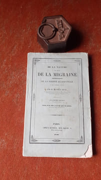 De la nature du siège de la migraine (hémicranie), de la surdité accidentelle et leur traitement rationel
. MENE Maurice