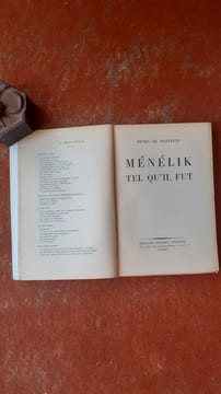 Ménélik tel qu'il fut
. MONFREID Henry de