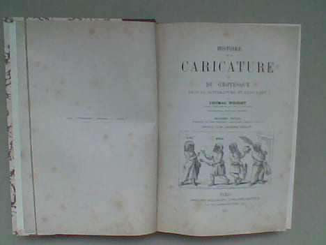 Histoire de la caricature et du grotesque dans la littérature et dans l'art	. WRIGHT Thomas	