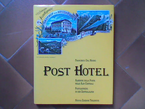 Post Hotel. Alberghi della Pasta nelle Alpi Centrali / Postgasthöfe in den Zentralalpen . DAL NEGRO Francesco