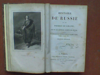 Histoire de Russie et de Pierre-le-Grand