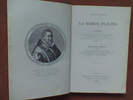 La Maison Plantin à Anvers . DEGEORGE Léon
