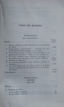 Permanence de la parure et du masque africains . BERNOLLES Jacques