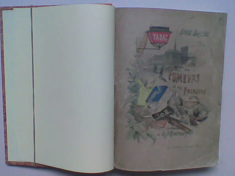 Le Tabac - Le Livre des Fumeurs et des Priseurs . BLONDEL Spire