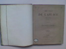Œuvres de Laplace - Traité de mécanique céleste. Tomes I et II	. LAPLACE Pierre-Simon	