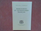 Manuscrits et Autographes français	. GAGNEBIN Bernard (catalogue établi par)	