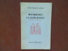Recherches claudéliennes. Autour des "Cinq Grandes Odes"	. GUYARD Marius-François	