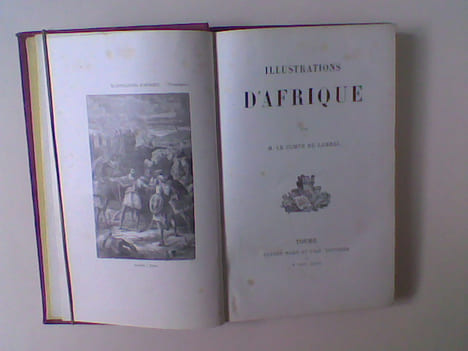 Illustrations d'Afrique. LAMBEL (Comte de)
