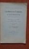 Les Biens des fabriques et leur dévolution, d'après la loi du 9 décembre 1905	. JOZON Jacques	