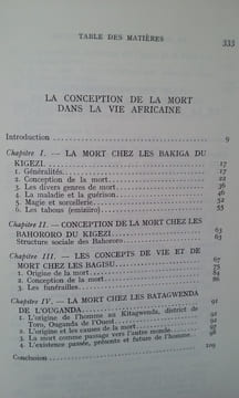 La Mort dans la vie africaine . BAMUNOBA Y. K. (Chanoine) - ADOUKONOU B.