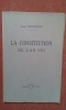 La Constitution de l'An VIII	. BOURDON Jean	