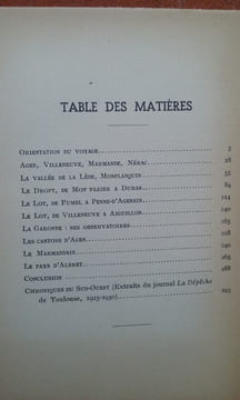 Voyage en Agenais . CARRERE Gaston