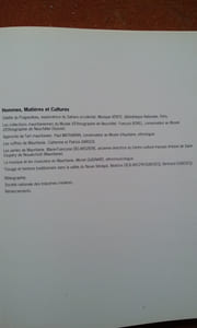 Mauritanie. Terre de Hommes - (Musée d'Aquitaine 20, Cours Pasteur 33000 Bordeaux 11 juin-17 octobre 1993 et Institut du Monde Arabe, décembre 93-février 94)	