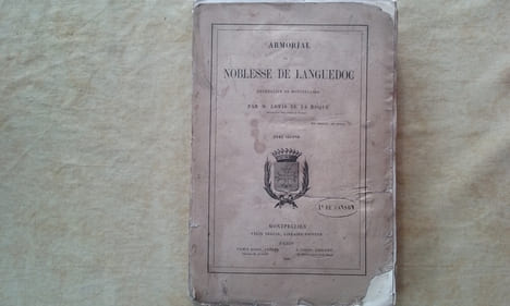 Armorial de la noblesse de Languedoc - Généralité de Montpellier - Tome second . LA ROQUE Louis de