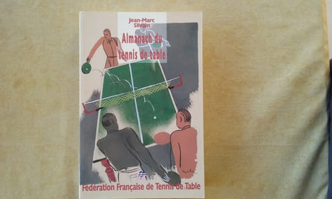Almanach du tennis de table . SILVAIN Jean-Marc